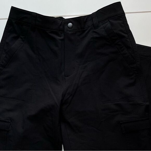 NWT Old Navy Cargo Go Dry Black regular length active pants size small - Picture 3 of 12